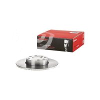 2 brake discs full Ø 256 mm 11 mm BREMBO for OPEL ASTRA and others