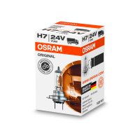 OSRAM ORIGINAL H7 halogen headlight bulbs truck 24V