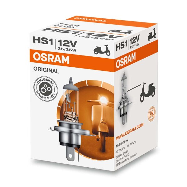 Bulb HS1 12V 35 35W PX43t OSRAM ORIGINAL motorbike two-wheeler