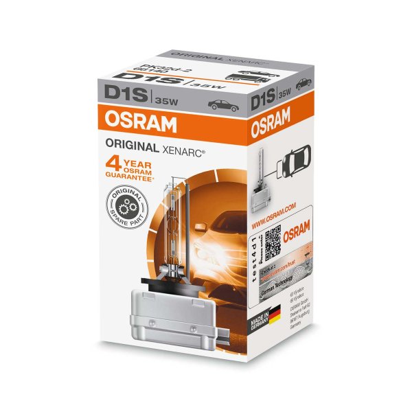 OSRAM XENARC ORIGINAL Lampe D1S 12V 35W 3200lm 66140