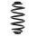 Suspension Spring rear coil spring Ø 148 mm KYB for OPEL ZAFIRA
