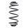Suspension Spring rear coil spring Ø 139 mm KYB for e.g. OPEL VECTRA