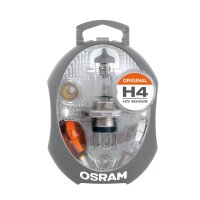 Ersatzlampen-Boxen Original H4 12V OSRAM passend für...