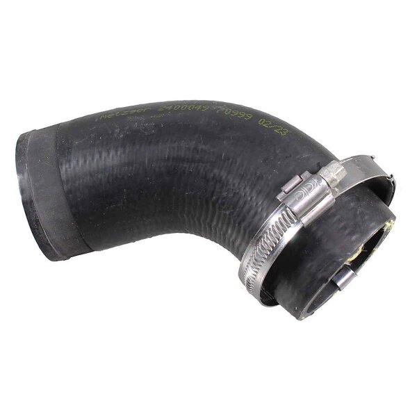 Charge Air Hose with clamp METZGER IAM-Expertise suitable for e.g. VW TOURAN