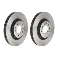 2 brake discs internally ventilated Ø 305 mm 28 mm...
