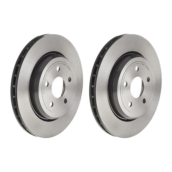 2 brake discs ventilated Ø 350 mm 28 mm BREMBO for JEEP GRAND and others
