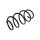 Suspension Spring front axle coil spring TRISCAN for e.g. VW TIGUAN