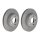 2 brake discs Ø 295 mm 24 mm BREMBO for MERCEDES-BENZ C-CLASS and others