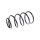 Suspension Spring Front Axle Coil Spring TRISCAN for HYUNDAI i30 and others