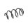 Suspension Spring Front Axle Coil Spring TRISCAN for SEAT LEON and others