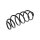 Suspension Spring Front Axle Coil Spring TRISCAN for VOLVO XC70
