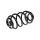 Suspension Spring rear axle coil spring TRISCAN for e.g. SAAB 9-3