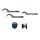 Shock absorber front right gas pressure strut BILSTEIN B4 for OPEL Agila (B)