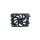 Fan engine cooling anti-overheating 300 W NRF suitable for FIAT 500L