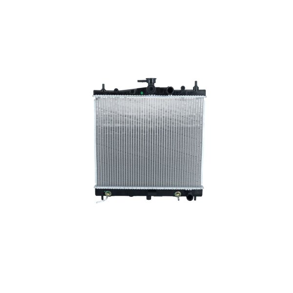 Kühler Motor Kühlrippen gelötet 452 - 380 mm Alu NRF für u.a. NISSAN MICRA