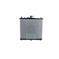 Kühler Motor Kühlrippen gelötet 452 - 380 mm Alu NRF für u.a. NISSAN MICRA