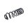 Suspension Spring Rear Axle Coil Spring TRISCAN for FORD TOURNEO and others