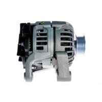 Generator mit Keilrippenriemenscheibe 52mm HELLA für OPEL AGILA (A) (H00)