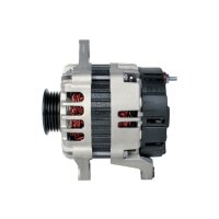 Alternator with multi-ribbed belt pulley 52mm HELLA for...