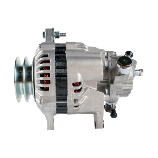 Generator mit Doppelriemenscheibe 86mm HELLA für NISSAN PATROL III/2 Hardtop
