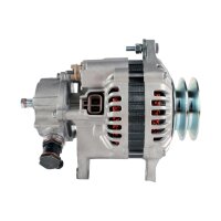 Generator mit Doppelriemenscheibe 86mm HELLA für NISSAN PATROL III/2 Hardtop
