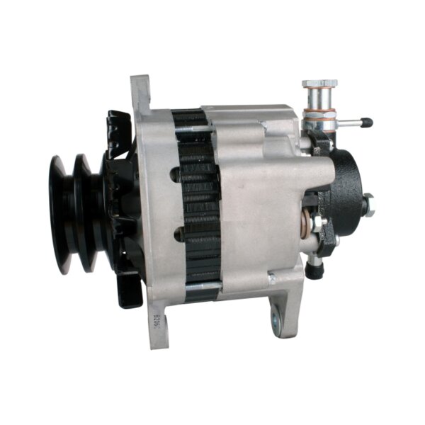 Generator mit Doppelriemenscheibe 86mm HELLA für NISSAN PICK UP (D21)