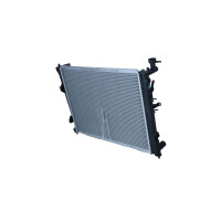 Kühler Motorkühlung Kühlrippen gelötet 600 - 424 mm Aluminium NRF für KIA CERATO