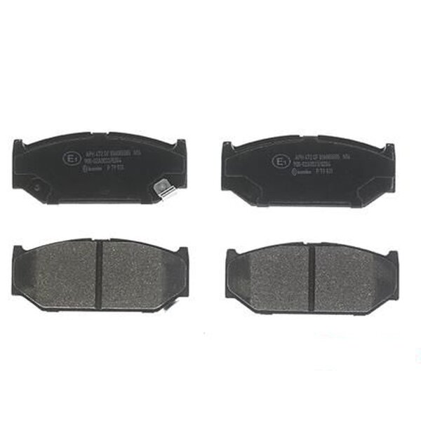 Brake pad set disc brake 16 mm BREMBO for SUZUKI SWIFT and others