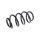 Suspension Spring Rear Axle Coil Spring TRISCAN for MERCEDES-BENZ GLA-CLASS