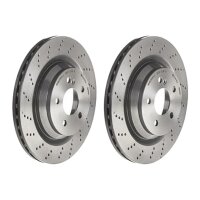 2 brake discs ventilated Ø 320 mm 24 mm BREMBO for...