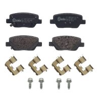 Brake pad set disc brake 17 mm BREMBO for FIAT TIPO and...