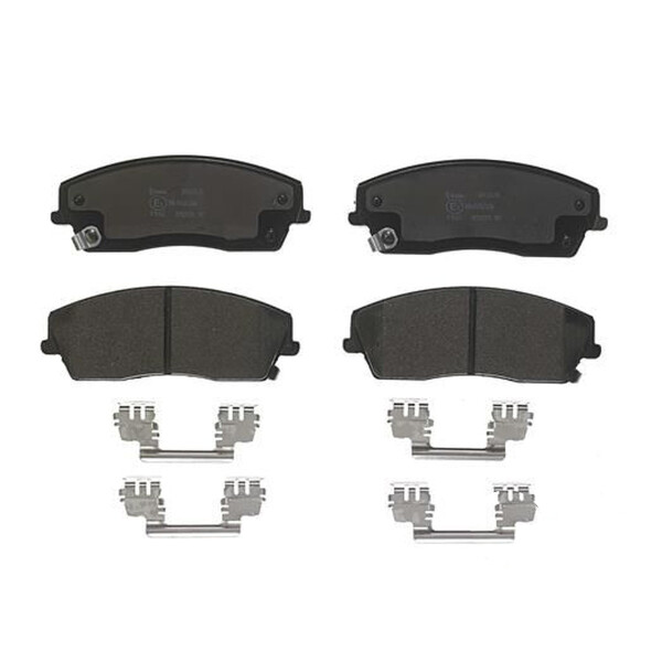Brake pad set disc brake 19 mm BREMBO for e.g. DODGE CHALLENGER