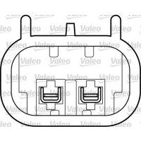 Window lifter rear right electric 2-pin VALEO for...