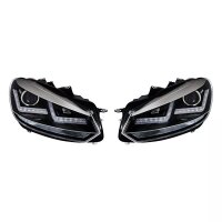 Headlight set LED OSRAM LEDriving XENARC chrome for Golf...