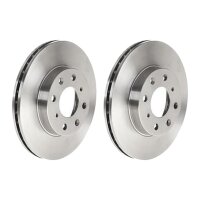 2 brake discs ventilated Ø 240 mm 21 mm BREMBO for...