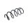 Suspension Spring Front Axle Coil Spring TRISCAN for FORD FIESTA