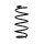 Suspension spring front axle Ø 11.5 mm 316 mm EIBACH for e.g. OPEL ASTRA F