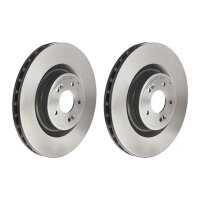 2 brake discs ventilated Ø 350 mm 30 mm BREMBO for...