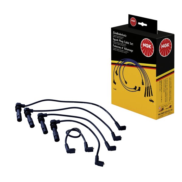 Ignition cable set cars ignition distributor NGK for SEAT CORDOBA and others