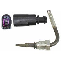 Exhaust gas temperature sensor 490mm METZGER for AUDI A4 B9