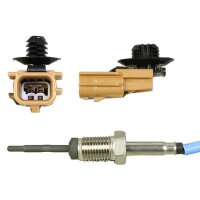 Exhaust gas temperature sensor 160mm METZGER for OPEL...