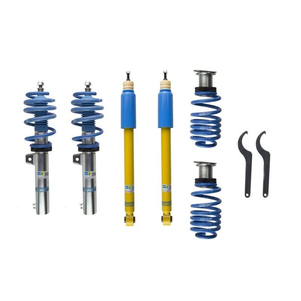Suspension kit springs dampers gas pressure BILSTEIN B14 PSS for e.g. AUDI A3
