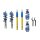 Suspension Kit, springs/shock absorbers Gas Pressure BILSTEIN for e.g. AUDI A3 Sportback