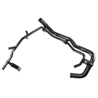Coolant Pipe Engine Compartment Metal METZGER for e.g. VW...