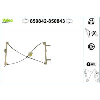 Window lifter front left electric VALEO for PEUGEOT 307 CC