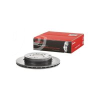 2 brake discs ventilated Ø 330 mm 22 mm BREMBO for MITSUBISHI LANCER