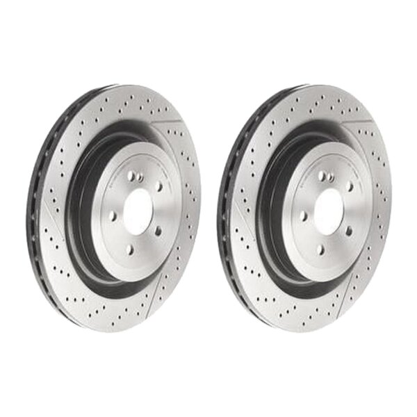 2 Bremsscheiben gelocht Ø 360 mm 26 mm BREMBO für u.a. MERCEDES-BENZ AMG