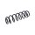 Suspension Spring Rear Axle Coil Spring TRISCAN for AUDI A3 and others