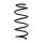 Suspension spring front axle Ø 12.8 mm 390 mm EIBACH for e.g. RENAULT MEGANE II