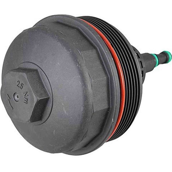 Cap Oil Filter Housing plastic with Seal METZGER for e.g. BMW 3 Series